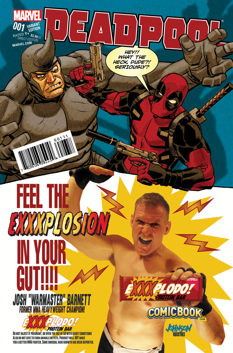 Illustration for article titled Deadpool's Latest Meta Joke Is A Playful Swipe At DC Comics
